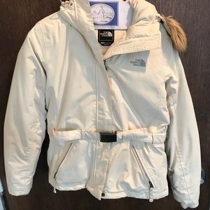 North Face Belted Down Parka